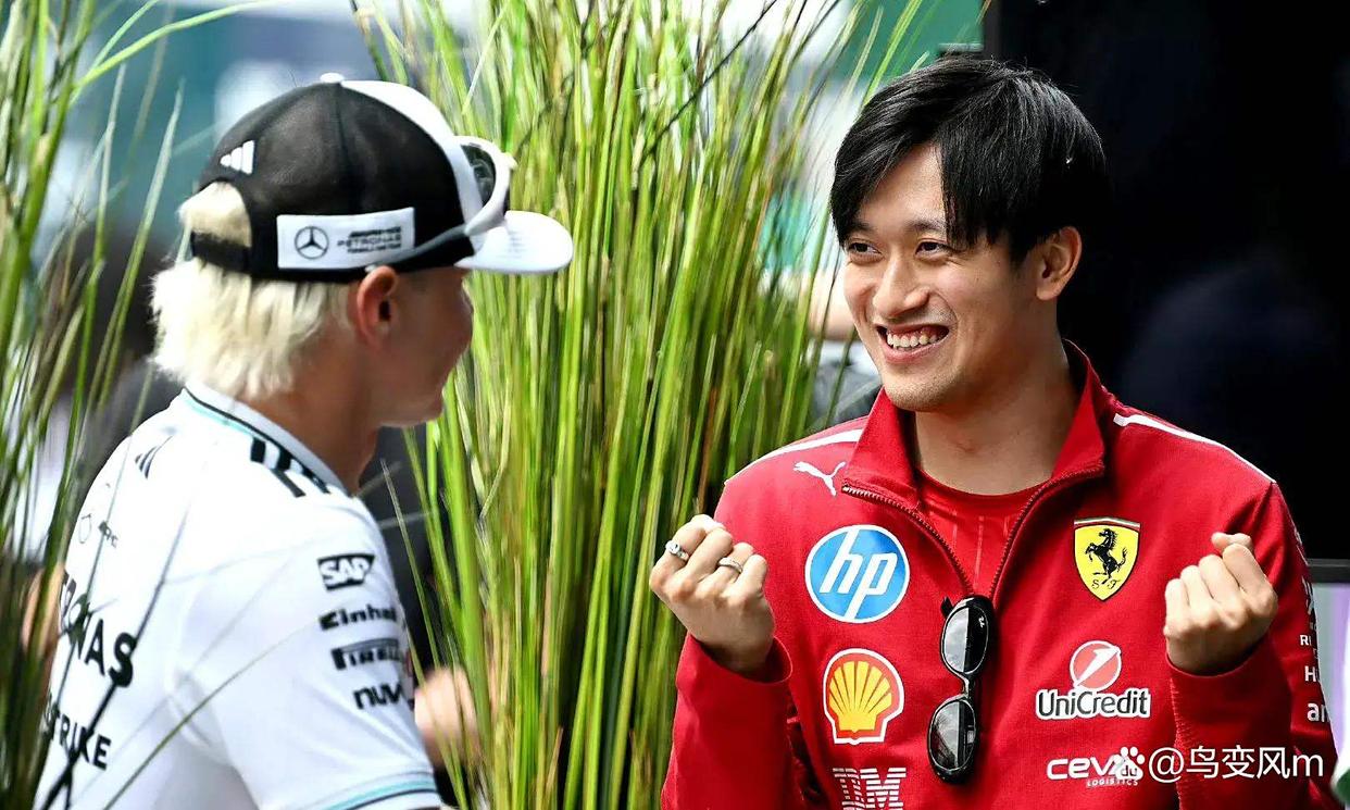 关于梅赛德斯轻取哈斯车队，周冠宇统治全场的信息